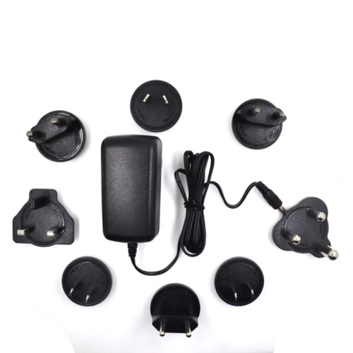 24W switching AC-DC adapter DC output plug changeable  |Products|View all